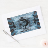 ココペリ南西部デザートモザイク2 長方形シール (封筒)