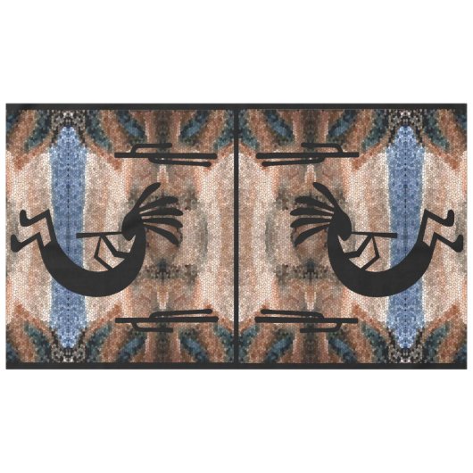 ココペリ南西部デザートモザイク60 x 104 テーブルクロス (正面(横))