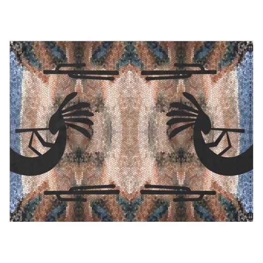 ココペリ南西部デザートモザイク テーブルクロス (正面(横))