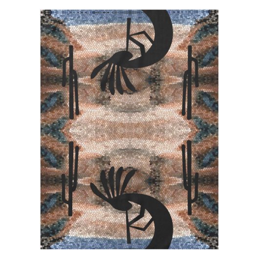 ココペリ南西部デザートモザイク テーブルクロス (正面)