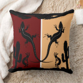 ココペリ南西部デザートリザーズ装飾用クッション クッション (ブランケット)