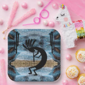 ココペリ南西部モザイクブルー9" ペーパープレート (パーティー)