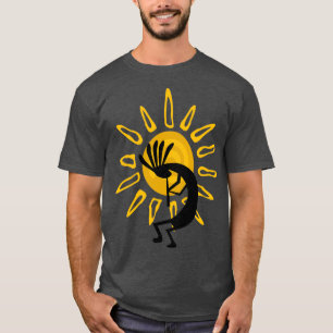 ココペリ南西金ゴールド日 Tシャツ