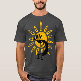 ココペリ南西金ゴールド日  Tシャツ