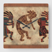 ココペリ時計 スクエア壁時計 (正面)