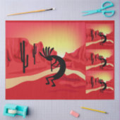 ココペリ砂漠サンセットサウスウエストデコップセット 薄葉紙 (クラフト)