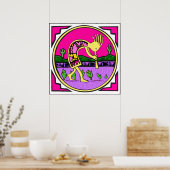 ココペリ砂漠フルート奏者 ポスター (キッチン)