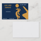 ココペリ砂漠南西部の名刺 名刺 (正面/裏面)