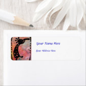 ココペリ紙と背色彩の鮮やか景 ラベル (インサイチュ)