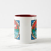 ココペリ色 ツートーンマグカップ (中央)