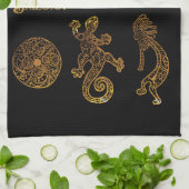 ココペリ芸術 キッチンタオル (折り畳み)