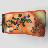 ココペリ芸術 ゴルフヘッドカバー (正面)