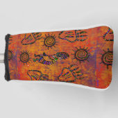 ココペリ芸術 ゴルフヘッドカバー (正面)