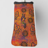 ココペリ芸術 ゴルフヘッドカバー (回転90)