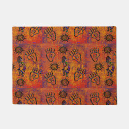 ココペリ芸術 ドアマット