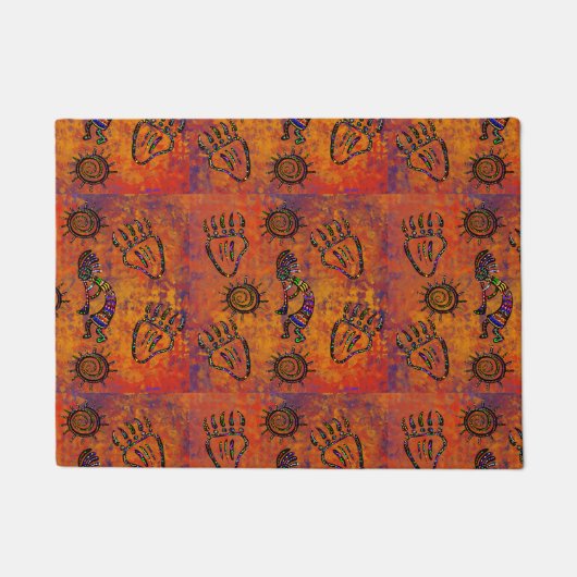 ココペリ芸術 ドアマット (正面)