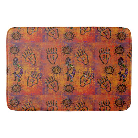 ココペリ芸術 バスマット (正面)