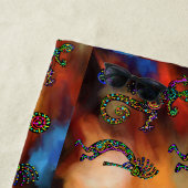 ココペリ芸術 ビーチタオル (インサイチュ)