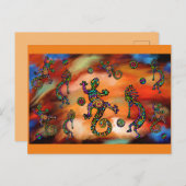 ココペリ芸術 ポストカード (正面/裏面)