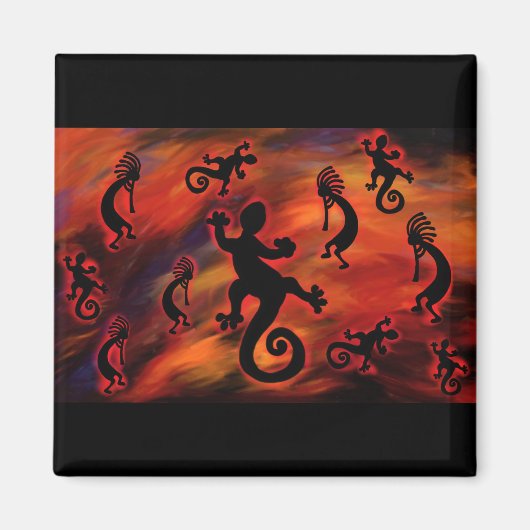 ココペリ芸術 マグネット (正面)