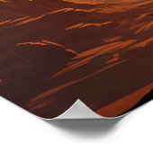 ココペリ踊りアットクリフエッジ ポスター (角)