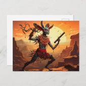 ココペリ踊りアットクリフエッジ ポストカード (正面/裏面)