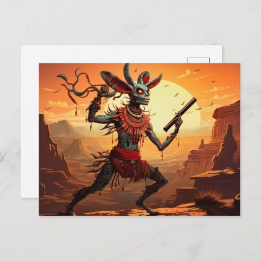 ココペリ踊りアットクリフエッジ ポストカード (正面/裏面)