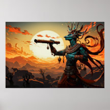 ココペリ遊の砂漠の岩場のフルート