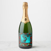 ココペリ遊の笛 スパークリングワインラベル (正面)