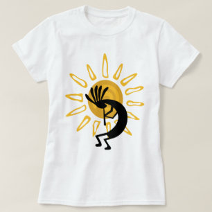 ココペリ金ゴールドサンレディーズベーシック Tシャツ