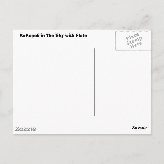 ココペリ雲 ポストカード (裏面)