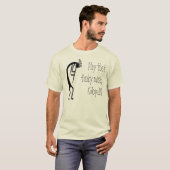 ココペリ音楽 Tシャツ (正面フル)