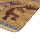 ココペリ3Dアナサジ先住民アメリカンモチーフ カッティングボード (角)