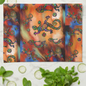 ココペリ アート キッチンタオル (折り畳み)