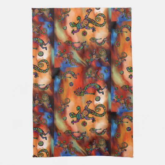 ココペリ アート キッチンタオル (縦)