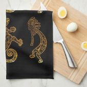 ココペリ アート キッチンタオル (四つ折り)