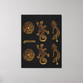 ココペリ アート キャンバスプリント (正面)