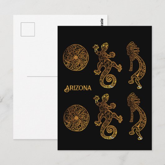 ココペリ アート ポストカード (正面/裏面)