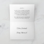 ココペリ・クリスマス シーズンカード (内部)