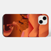 ココペリ サウスウェスト iPhoneケース (裏面横)