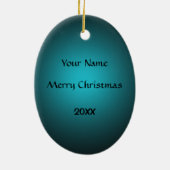 ココペリ(サンカスタムクリスマス飾り) セラミックオーナメント (裏面)