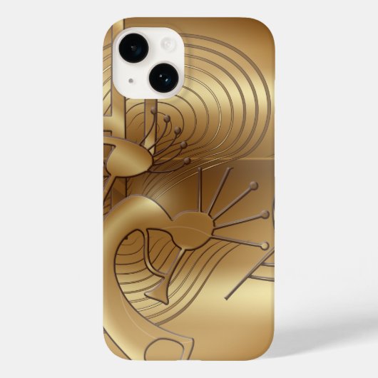 ココペリ・スワーズ、メサ、サボテン Case-Mate iPhoneケース (裏面)