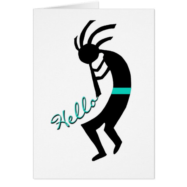 ココペリ -- ネイティブアメリカンのフルートプレーヤー (正面)