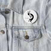 ココペリ・フルート・プレーヤー・サンダー_コーブ 缶バッジ (インサイチュ)
