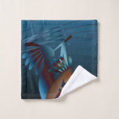 ココペリ・ブルース・ミュージック バスタオルセット (ウォッシュタオル)