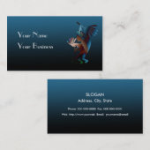 ココペリ・ブルース・ミュージック 名刺 (正面/裏面)