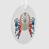 ココペリ/迷路の男とアイディア オーナメント (正面)