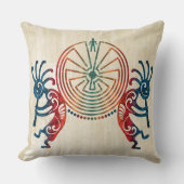 ココペリ/迷路の男とアイディア クッション (正面)