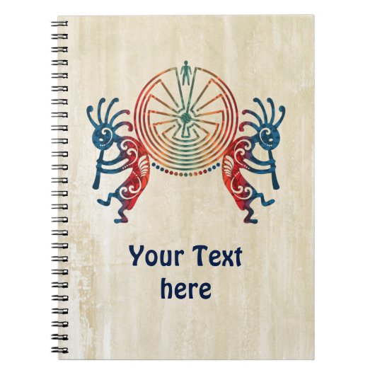 ココペリ/迷路の男+あなたのアイディア ノートブック (正面)