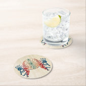 ココペリ/迷路の男+あなたのアイディア ラウンドペーパーコースター (インサイチュ)